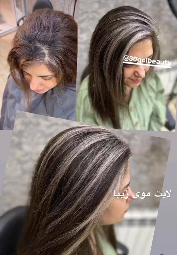 آموزش رنگ مو